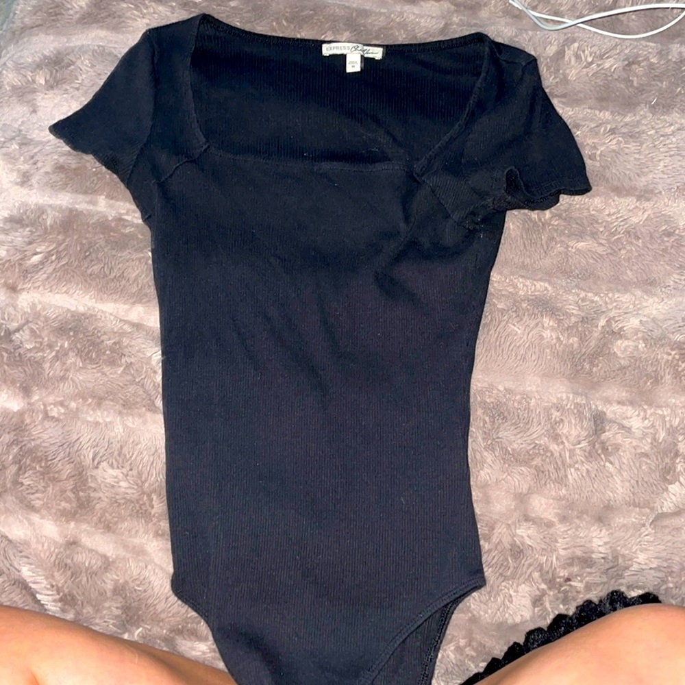 Black express body suit